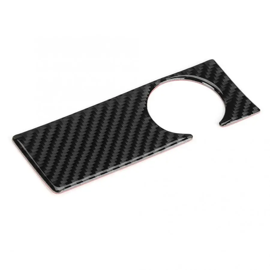 Углеродное волокно автомобильный двигатель ключ запуска рамка панель отделка