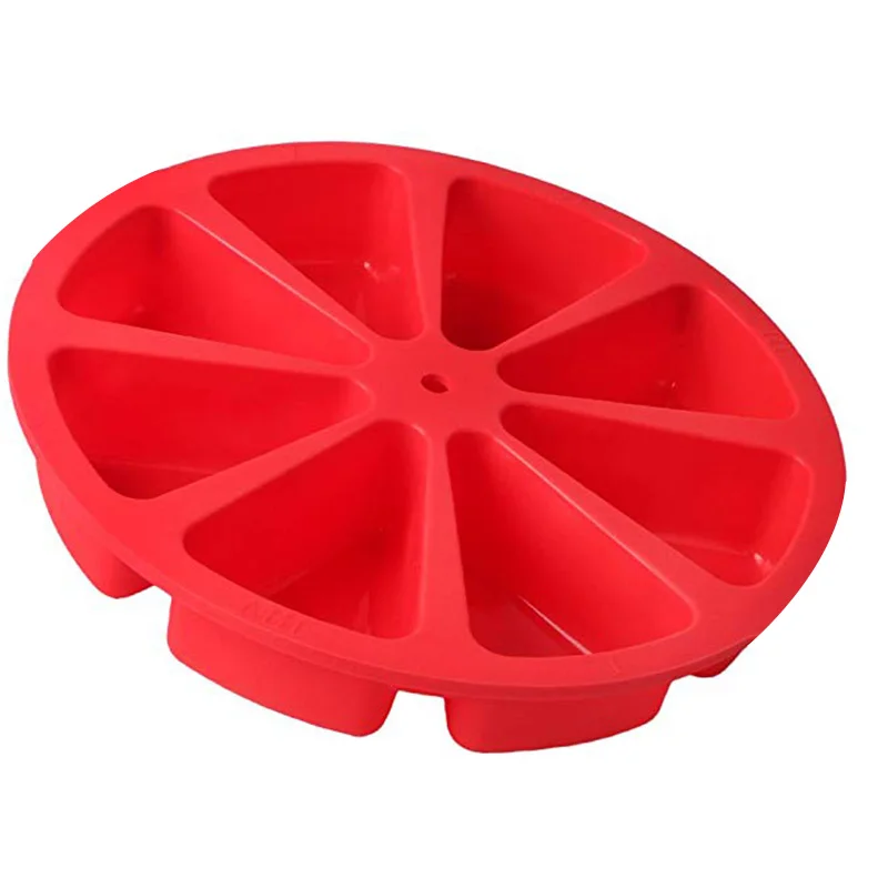 Силиконовая форма для торта с 8 треугольными полостями силиконовая кондитерских