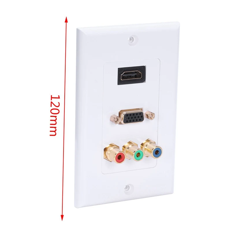 Hdmi Vga 3 Rca панель композитная три в одном интегрированная мультимедийная