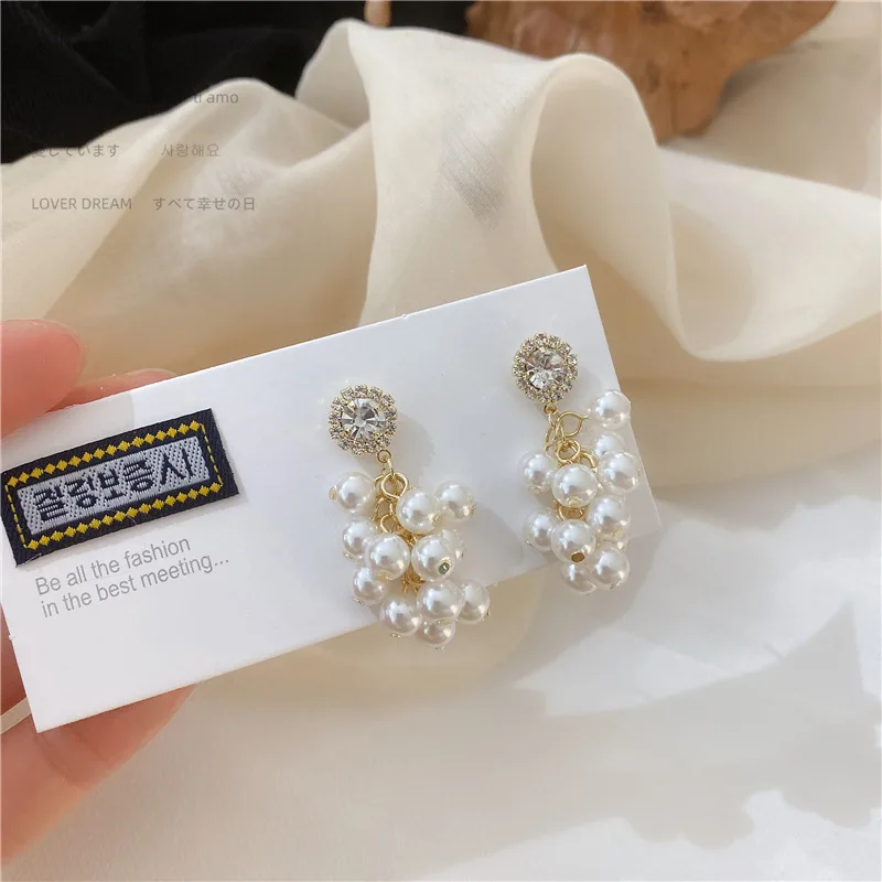 Женские винтажные серьги в Корейском стиле Серьги-кисточки ручной работы с