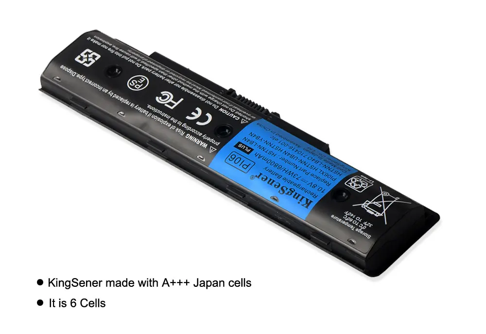 KingSener Корея сотовый PI06 Батарея для hp Enyy 14 15 17 серии для hp Pavilion 14-E051TX HSTNN-LB4N HSTNN-UB4O 710415-001 аккумулятор большой емкости Pi06 PI09
