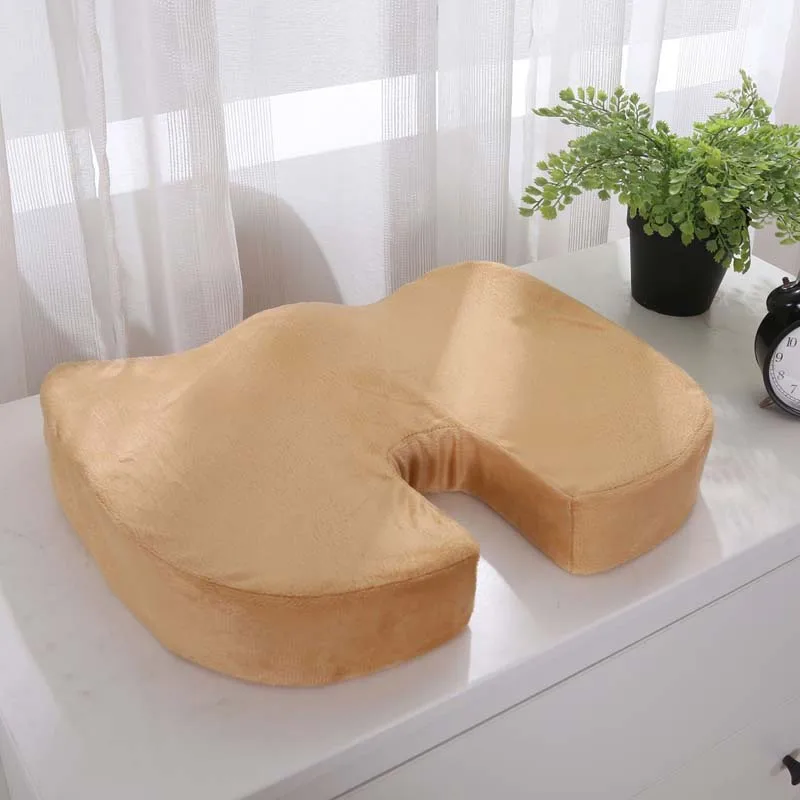 Дорожная подушка для сиденья Coccyx ортопедическая U из пены с эффектом памяти
