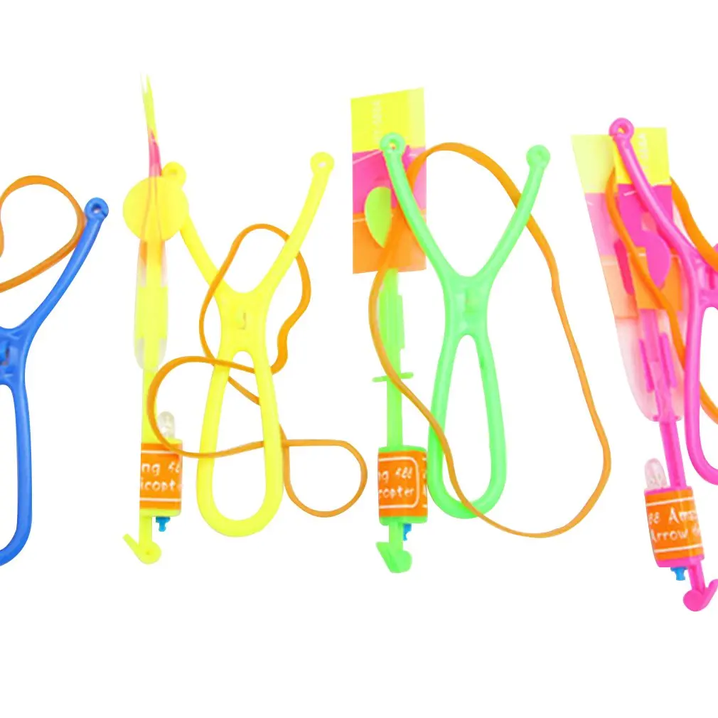 

Luminous Slingshot LED Light Catapult Arrows Flying Toys Children Kids Non-toxic Early Educational Toy