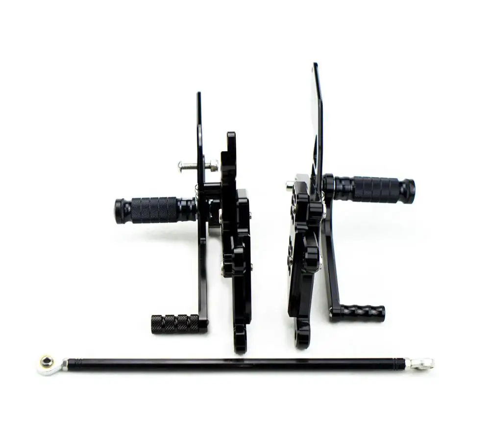 Регулируемые Подножки Rearset кронштейн крепления для Yamaha YZFR6 2003-2005 YZFR6S 2006-2009 YZ-F R6 R6S |