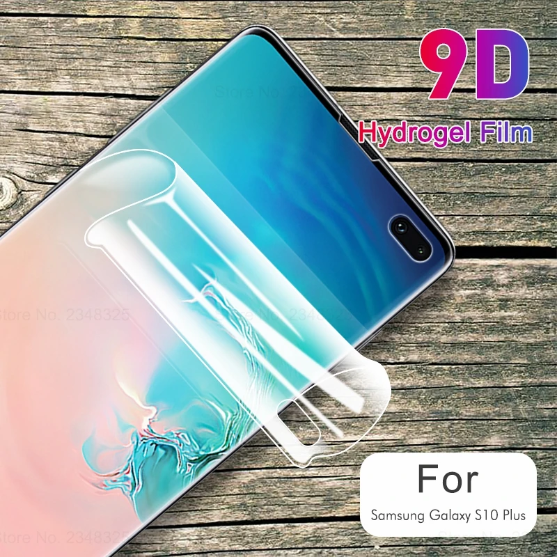Мягкая Гидрогелевая пленка 9D для Samsung Galaxy S10 5G S9 S8 S20 Plus Ultra S10e Note 10 Pro S21 защитная