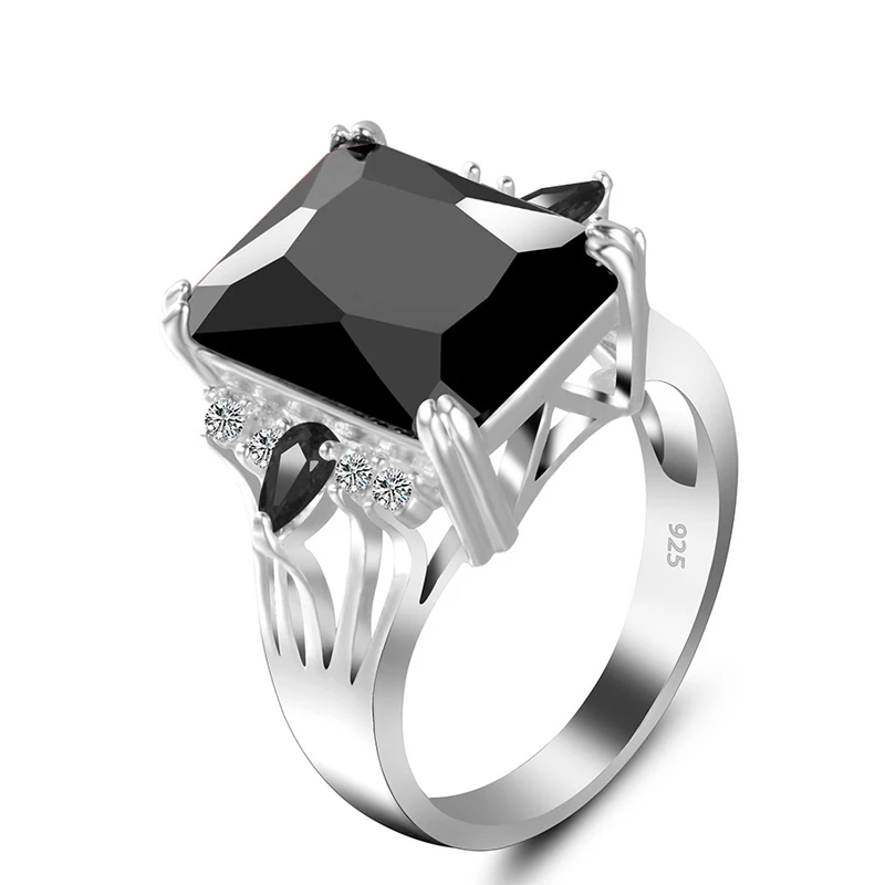 

Anillos Yuzuk Silver 925 Jewelry Ring Ruby Silver 925 Women's Trendy Natural Gemstone Rings Engagement Ring Fine Jewelry