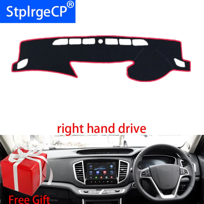 

Car Dashboard Cover Mat for GEELY VISION SUV 2016 2017 2018 Right Hand Drive Dashmat Pad Dash Mat Covers Dashboard Accessories