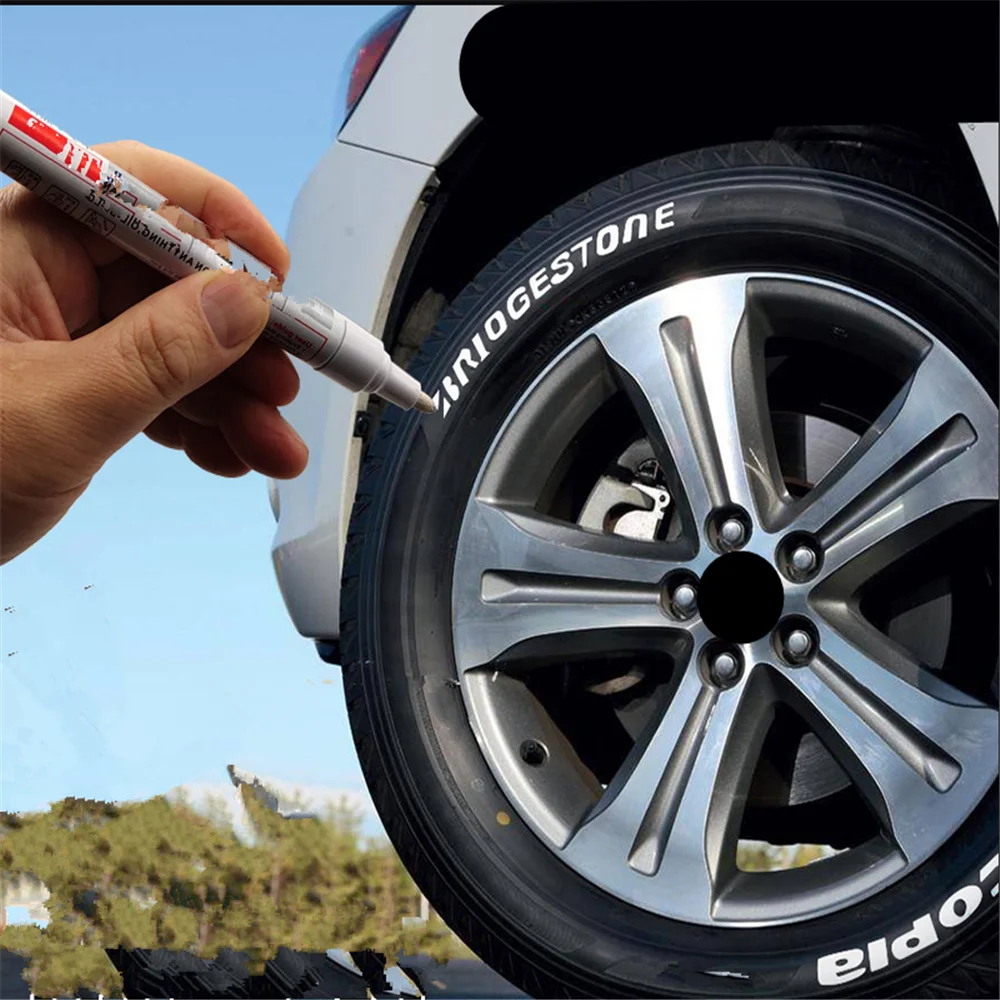 

Car tire oil paint marker parts for DAIHATSU terios sirion yrv charade mira Tesla Roadster Model 3 Model S Model X