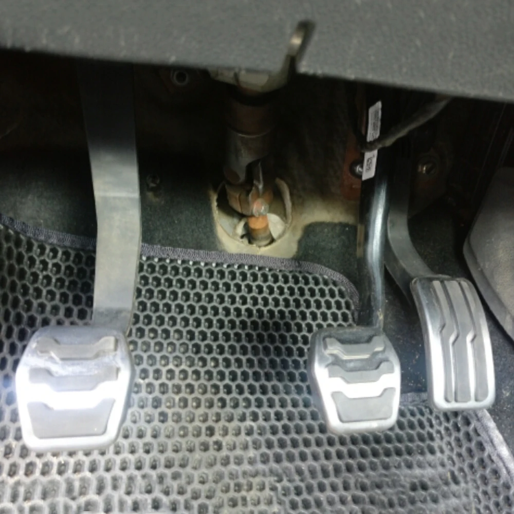 Автомобильные педали из нержавеющей стали для Ford Focus 2 3 4 MK2 MK3 MK4 RS ST 2005 2017 Kuga Escape 2009 2015|Педали| |