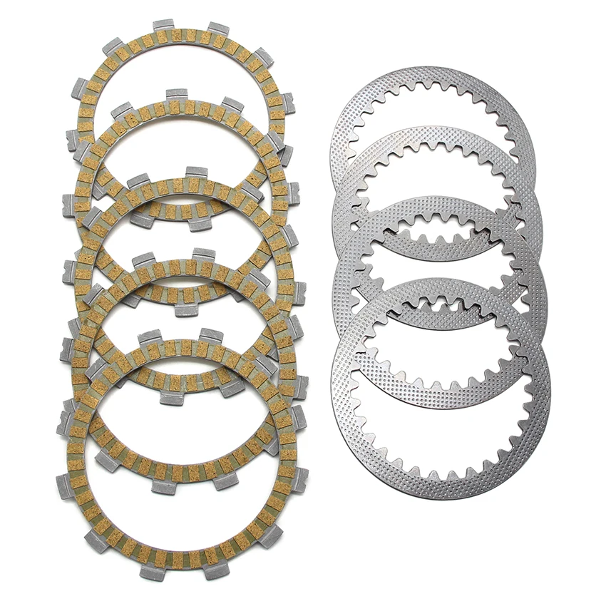 

Motorcycle Clutch Plates For Suzuki RG80 RV125 Van-Van TS100 C ERN ERH TF125 TS125 ERZ K/L N 21441-25C01/21441-42A00/21441-28301