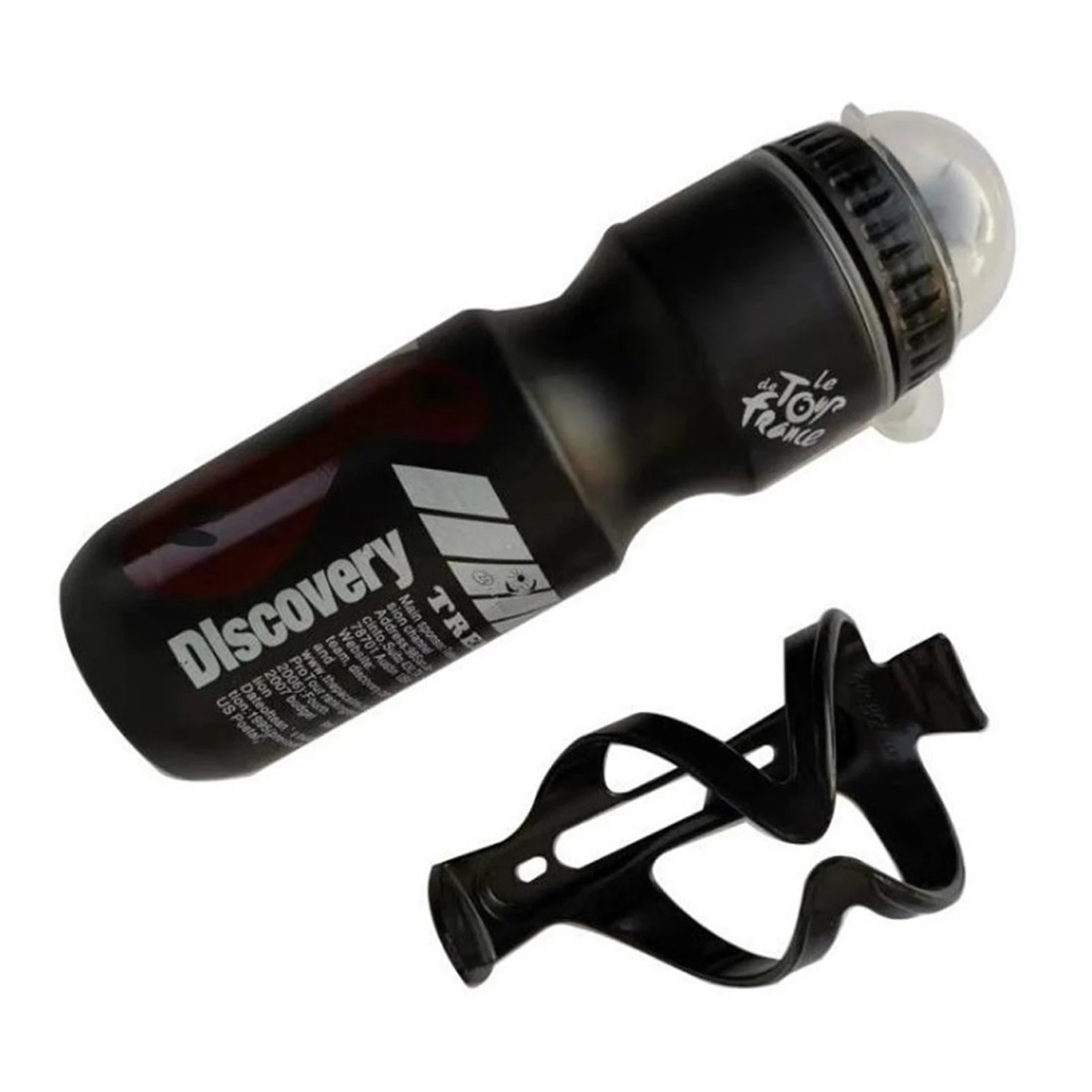 

750 мл бутылка для воды для горного велосипеда, велосипеда + держатель, пластиковый портативный чайник для спорта на открытом воздухе, бутылк...