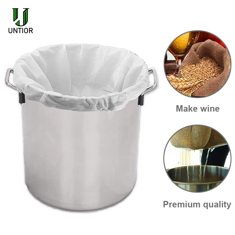 Сетчатый многоразовый ПИВОВАРЕНИЕ вино UNTIOR 250 фильтр мешок для пива