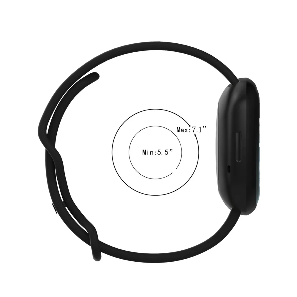 

18 Colors Durable WristBand For Fitbit Versa 3/fitbit Sense High Quality Soft Silicone Man Woman Fashion Watch Strap Accessories