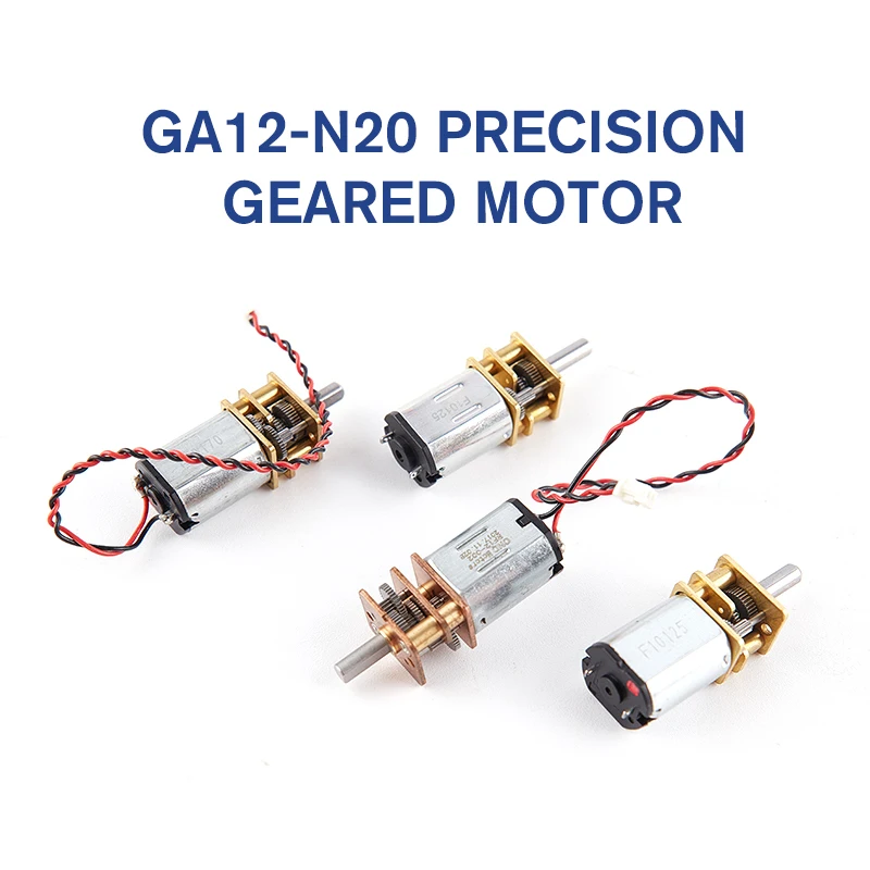 GA12-N20 precision geared motor DC3V 5V 6V robot smart car electronic lock motor зубчатая машина
