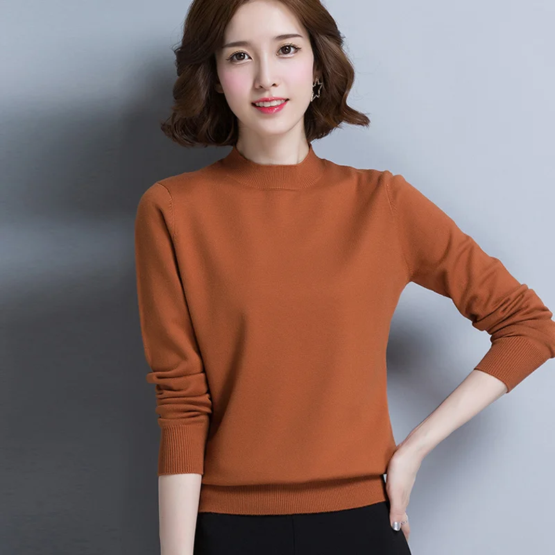 

Новинка 2022, Модный женский осенне-зимний длинный свитер, пуловеры, платье, повседневные теплые женские вязаные свитера, пуловеры для дам