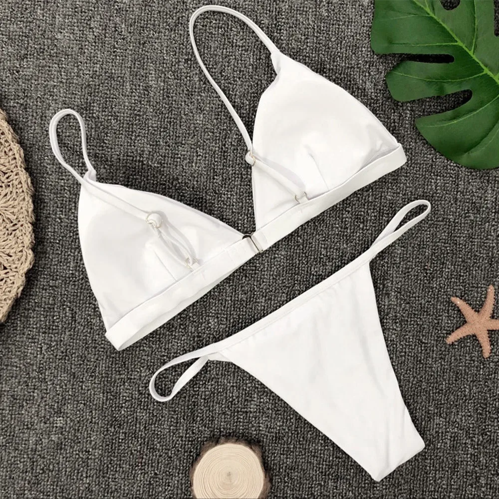 

Women Push-Up Padded Bra Beach Bikini Set Swimsuit Swimwear Women Sexy Bra Set Ladies Sexy Comfortable