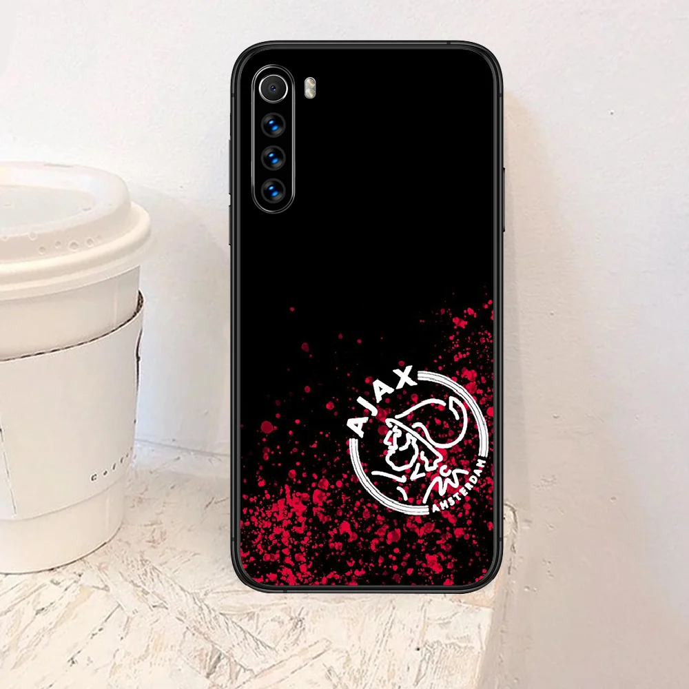 

Ajax Team Phone Case For Xiaomi Redmi Note 7 8 8T 9 9S 4X 7 7A 9A K30 Pro Ultra black Prime Silicone Etui Painting Bumper Trend