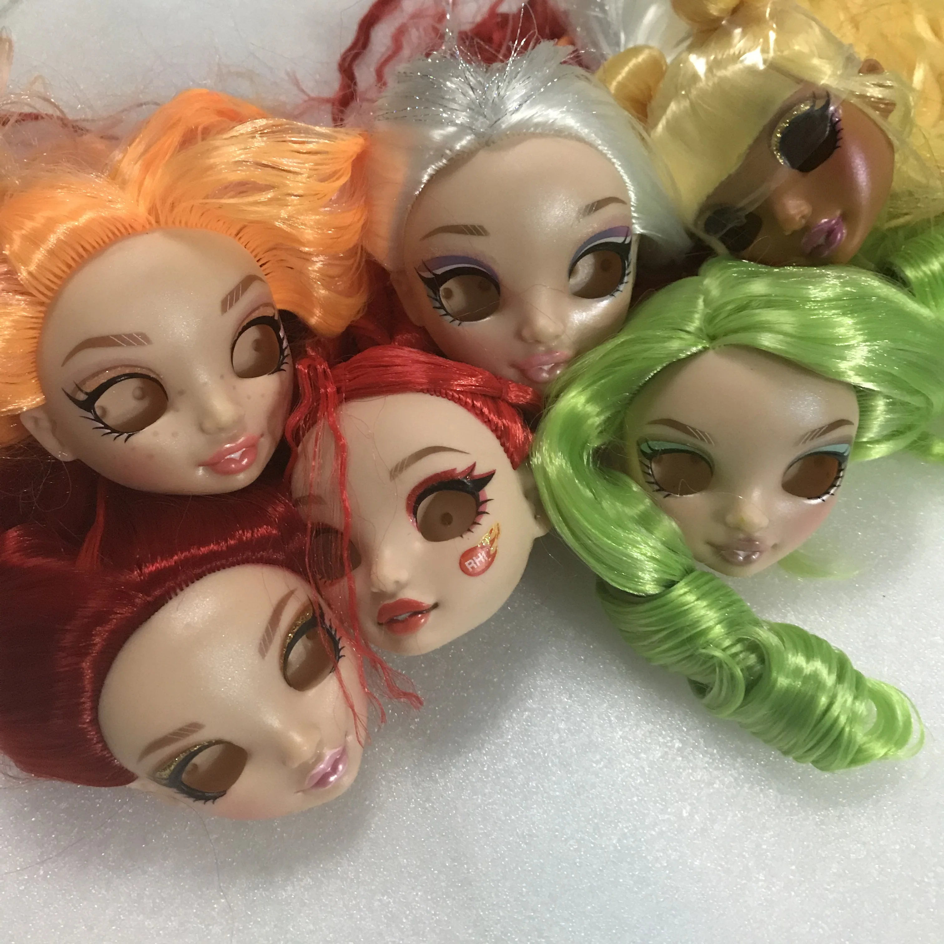 1/6 11 суставов Радуга средней школы женские Ферритные НЮ голый для BJD кукла
