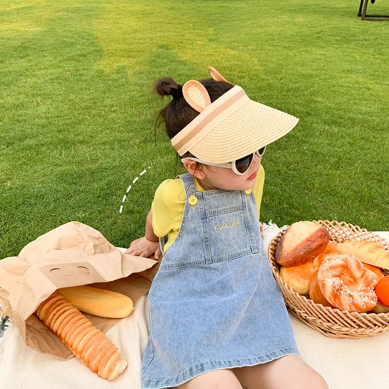 2020 универсальное джинсовое платье-жилет в Корейском стиле милые хлопковые