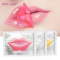 omy lady 3pcs lip gel mask care hydrating repair remove lines blemishes lighten lip line collagen mask lip color to moisturize