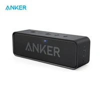 anker soundcore portable wireless bluetooth speaker with dual driver rich bass 24h playtime 66 ft bluetooth range built in mic