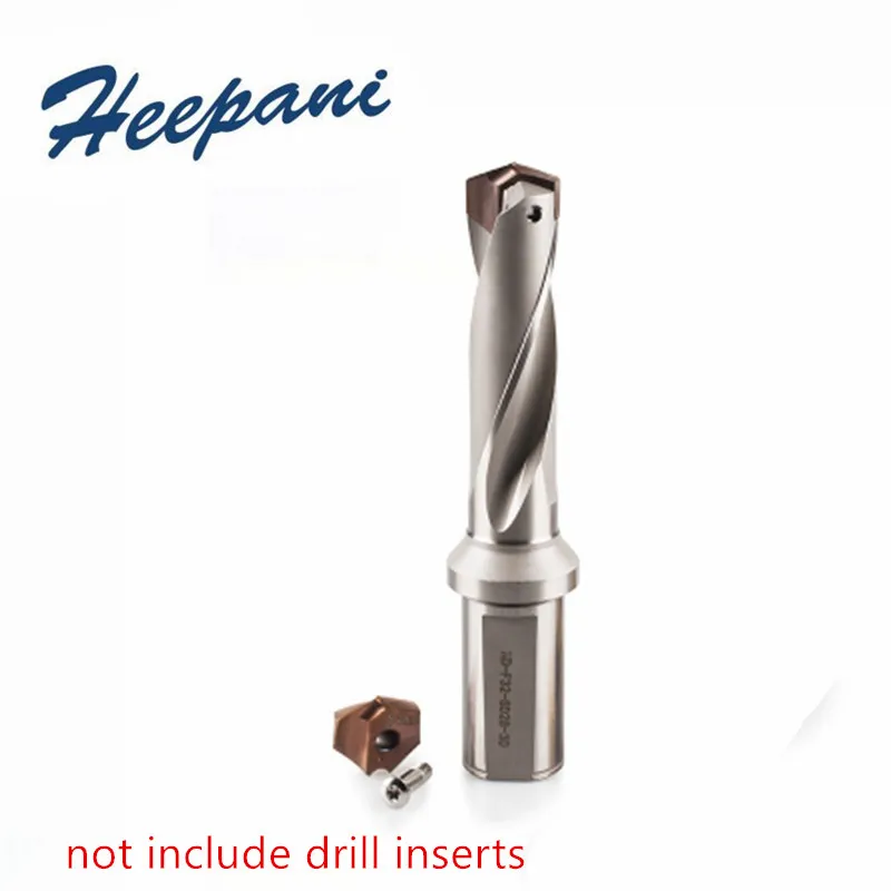 

CNC Power spade drill bit 12mm - 32mm 3D 5D 7D 10D fast feeding indexable U drill bit with inner coolant gun drill bits