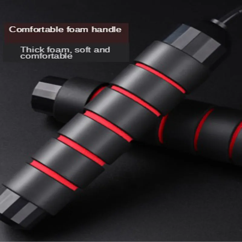

Rope Skipping Professional Rope Fitness Sports Fat Burning Adjustable Weight-Bearing Steel Wire Rope Skipping Weigh
