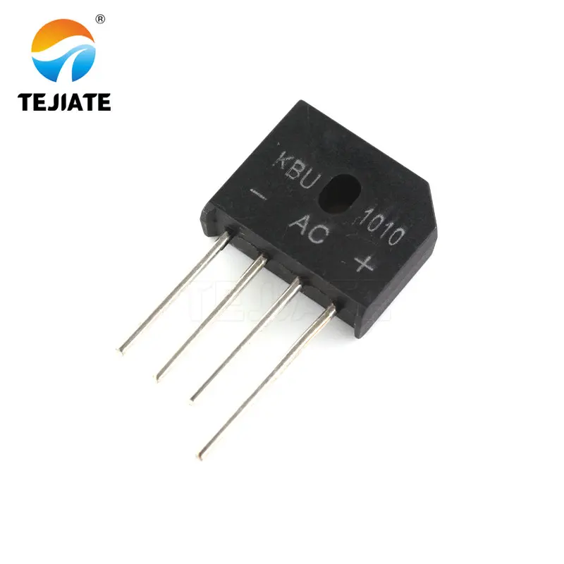 10 шт KBU1010 1000V 10A Магнитный мост выпрямителя печи | Электронные компоненты и