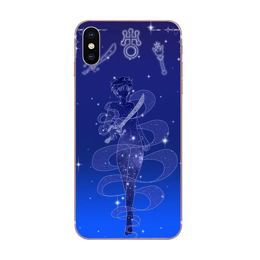 Hot Anime Sailor Moon Girl Lune Chat For Samsung Galaxy Note 5 8 9 S3 S4 S5 S6 S7 S8 S9 S10 5G mini Edge Plus Lite Phone Cases | Мобильные