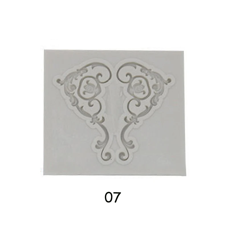 Border Silicone Photo Frame Embossed Mold Fondant Pastry Tools Chocolate Mould Sugar Craft 3D Relief Cake Decorating | Дом и сад
