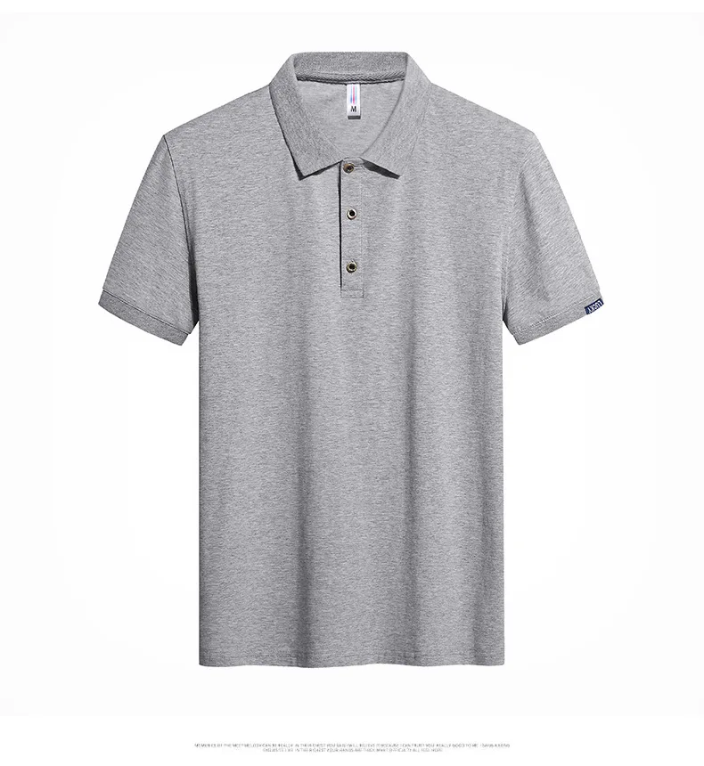 Новинка рубашка поло для мужчин эластичная Удобная футболка мужские мягкие