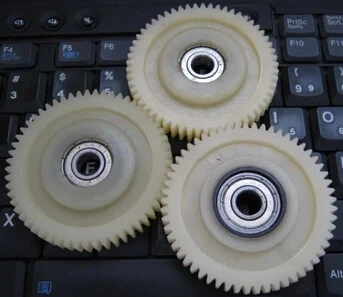 

3Pieces/Lot 350W 50Teeth Electric Vehicle Nylon Gear With Bearring -Outer Diameter:63.5mm