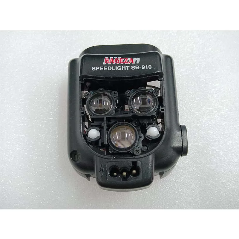 Test OK б/у для Nikon SB-910 SB910 вспышка передняя крышка с лампочками без красной крышки