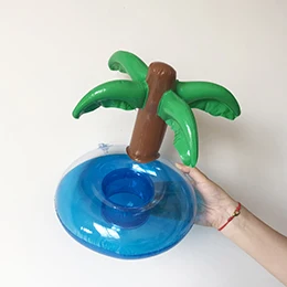 coconut tree 11 стилей мини надувная форма плавательный бассейн напиток держатель для бутылочек плавательная игрушка подставки для вода напитки Бутылка пива - Цвет: coconut tree