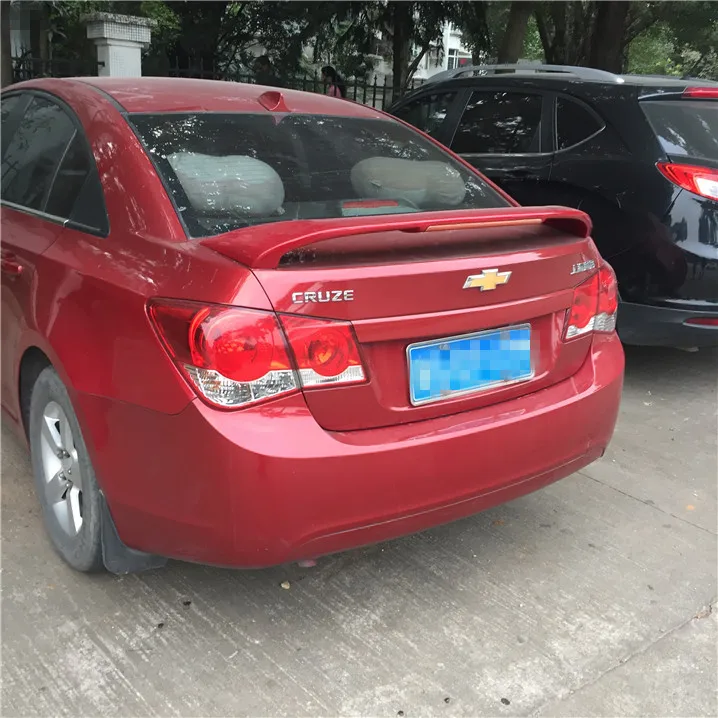 Задний спойлер из АБС пластика для Chevrolet Cruze B 2009 2014|rear spoiler|spoiler for chevrolet cruzecar rear wing |