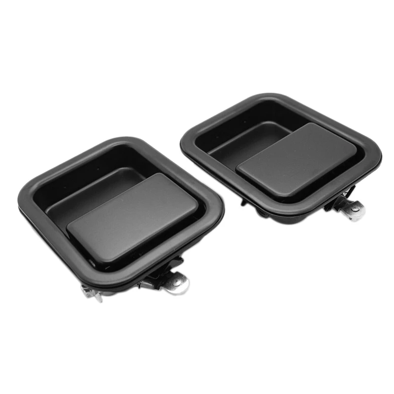 Metal Front Exterior Door Handle Set Full Type 55176382AE 55176383AE for 1987-2006 Jeep Wrangler TJ L YJ | Автомобили и мотоциклы