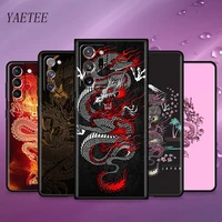 oriental totem dragon case for samsung galaxy s21 s20 fe s10 plus s9 s8 note 20 ultra 5g 10 9 shockproof tpu phone coque bags