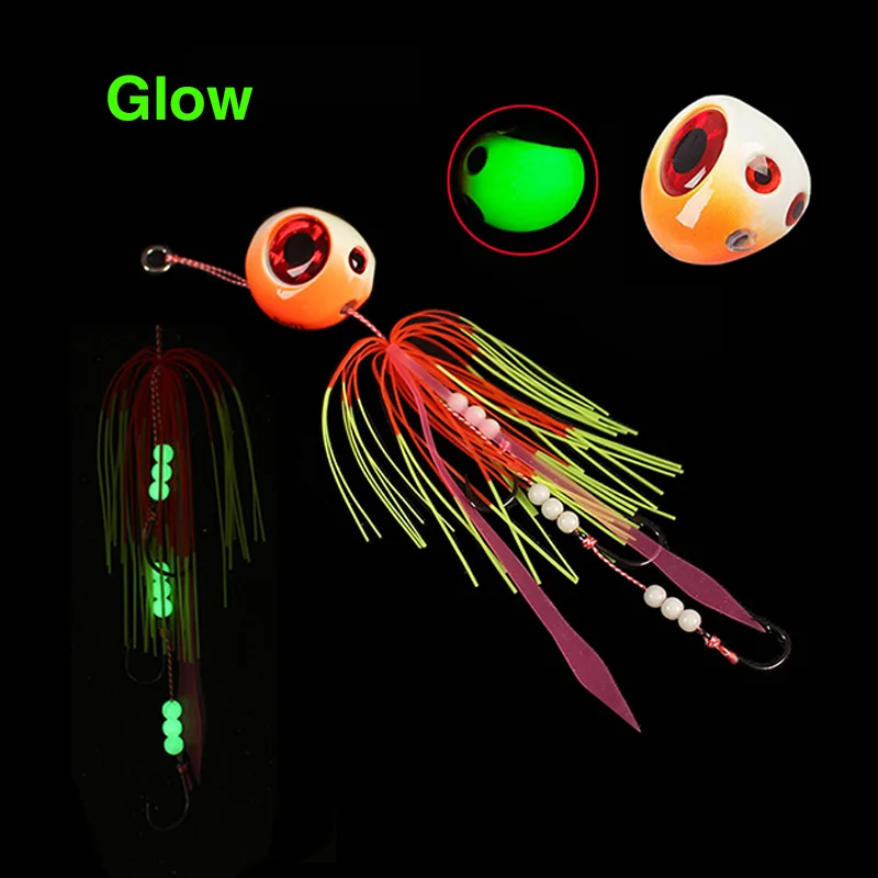60 г 80 100 120 150 Tai Kabura Slider Мормышка с грузилом свинцовые джиггинговые приманки Ink ku
