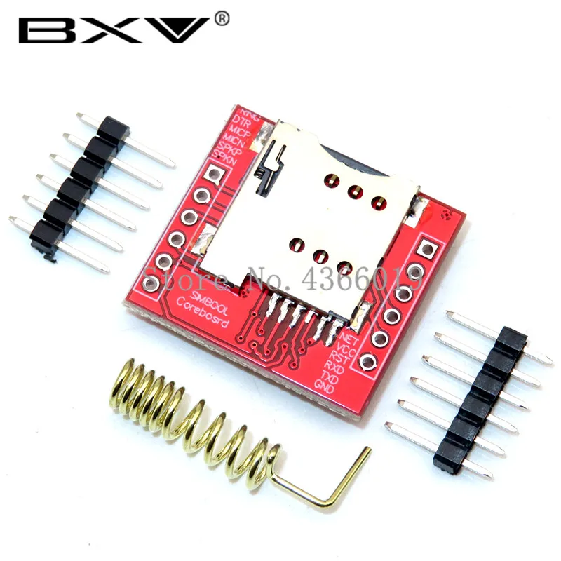 SIM800L GPRS GSM модуль Micro SIM карта ядро четырехдиапазонный TTL Серийный порт антенна PCB