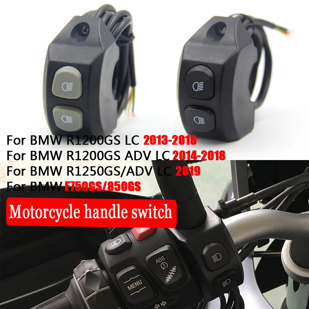 

For BMW R1200GS R 1200 GS R1250GS F850GS F750GS ADV Adventure LC Motorcycle Handle Fog Light Switch Control smart relay