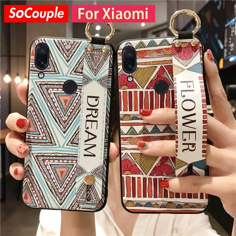 Чехол на запястье SoCouple для Redmi Note 8 9 7 Pro K20 чехол телефона Xiaomi CC9 A3 Lite 9t pro задняя
