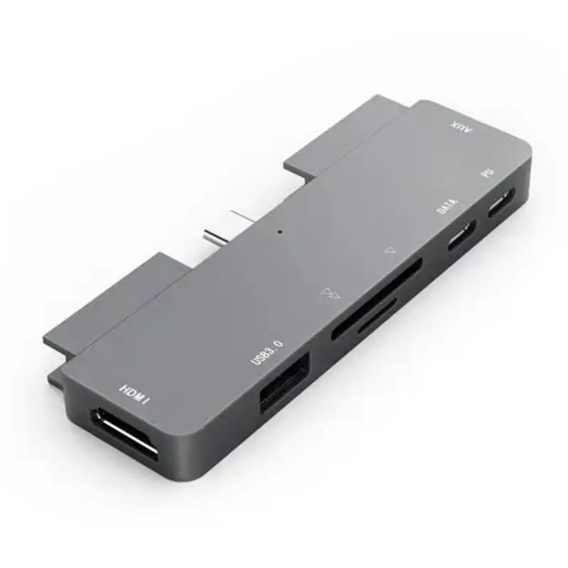 USB концентратор Тип C адаптер 4K HDMI 3 0 5 мм разъем AUX Type док станция для iPad Pro 2018 Macbook