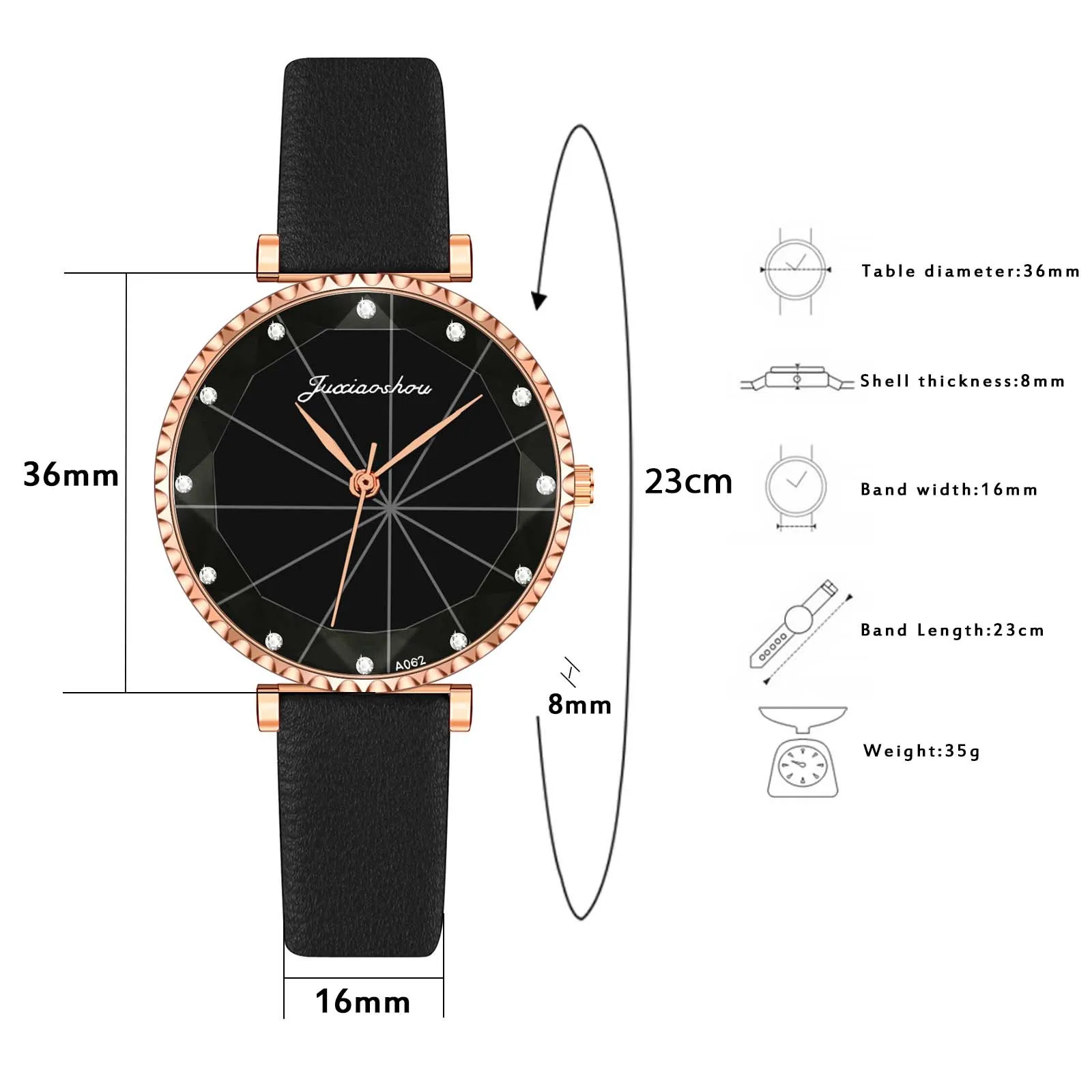 

Women Fashion Watch Clock Stainless Steel Casual Dress Wrist Crystal Jewelry vetement fille ropa nia meisjes