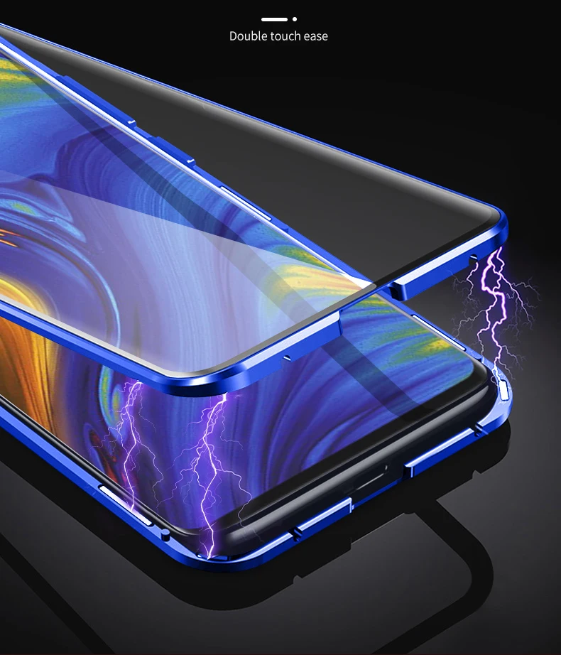 360 Полный Магнитный чехол для samsung Galaxy Note 10 Plus Pro Корпус защитный двухсторонний закаленное стекло Чехол samsung Note10 Pro