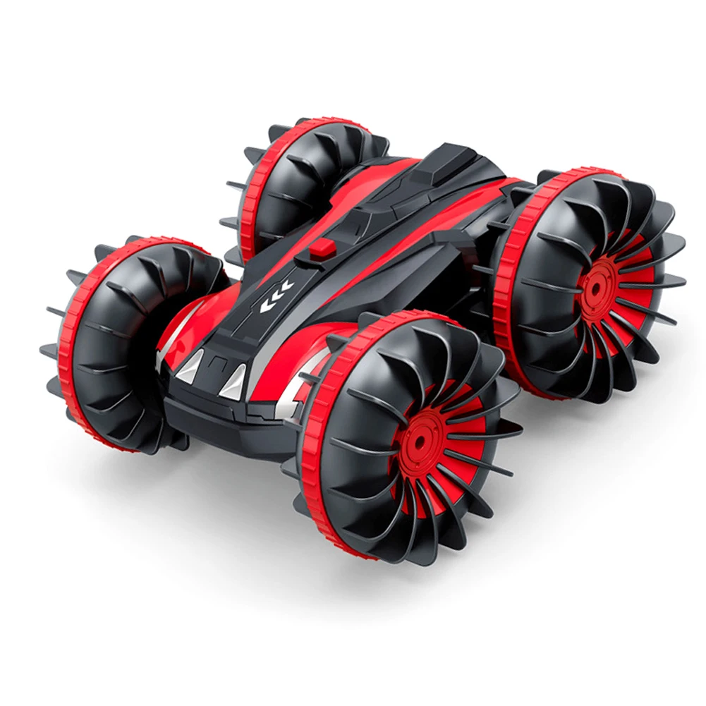 Model 1 2,4G RC экскаватор трюк автомобиль 360 Вращение 2 стороны водонепроницаемый Вождение на воде земли амфибия электрические игрушки для детей - Цвет: Model 1