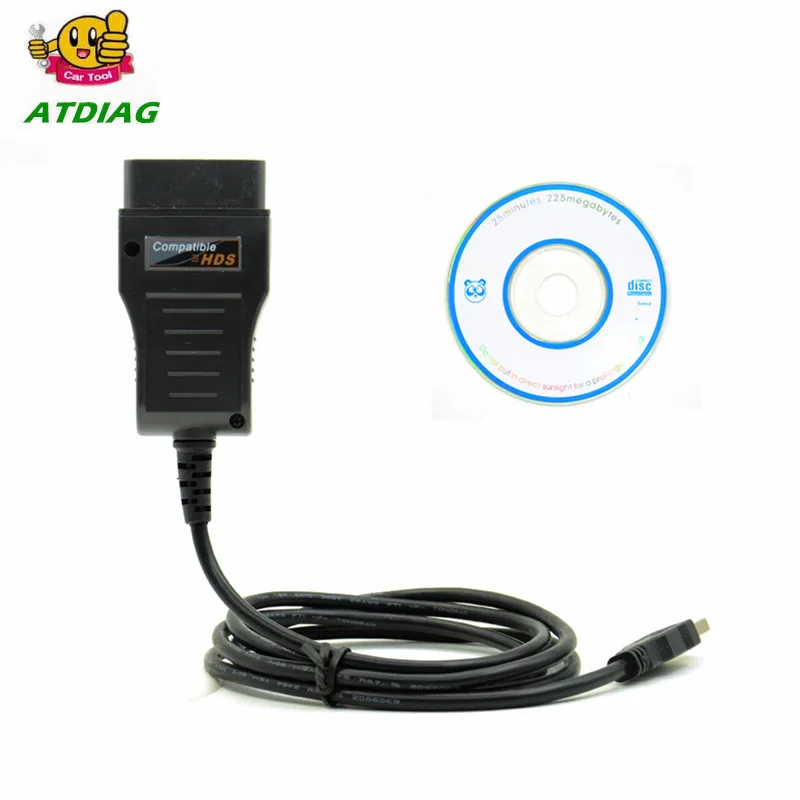 Новый диагностический кабель Xhorse HDS для Honda OBD2 с несколькими языками бесплатная