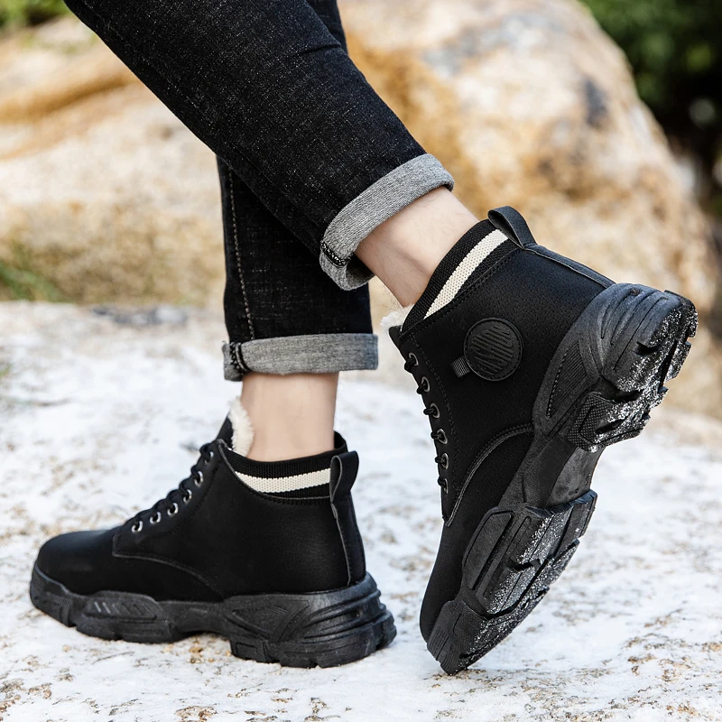 

Men's Winter Military Boots,Fashionable Skateboarding Shoes,Work Shoes,Hiking Shoes,Outdoor Casual Shoes,Hiking Shoes,Size 39-44