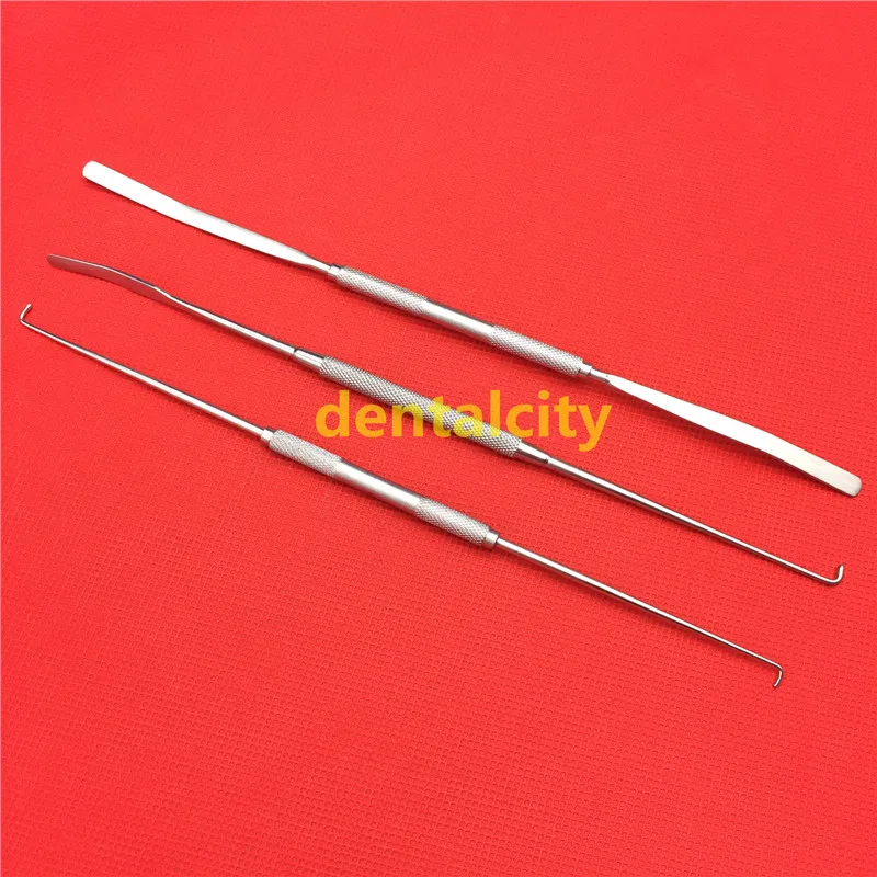 Bone Nerve Peelers Elvators Double-ended orthopedics instrument 3pcs/set |