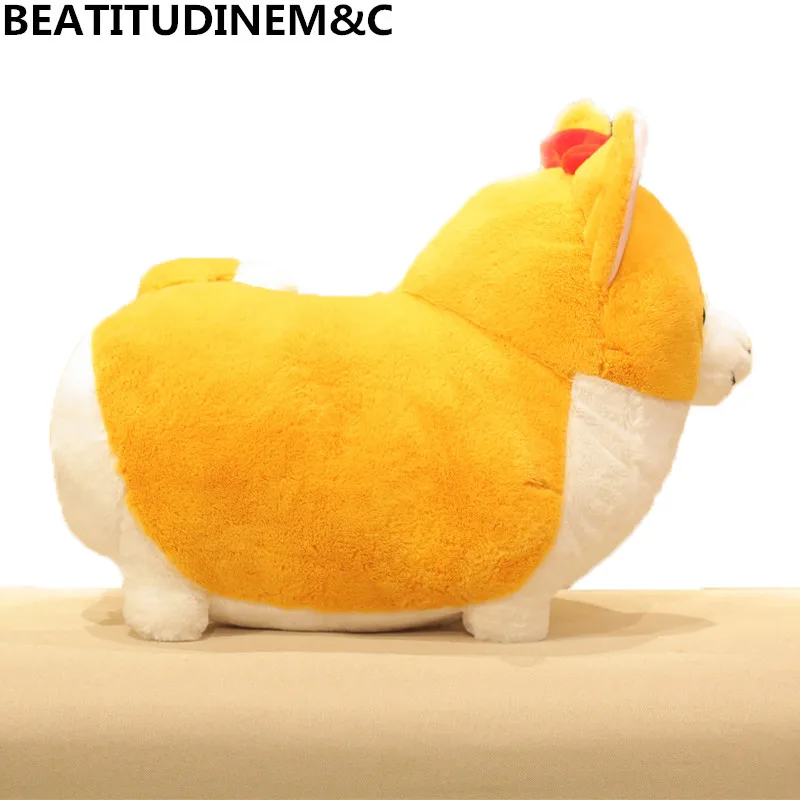 Новая плюшевая игрушка корги Толстые собаки мягкие животные Мультяшные подушки