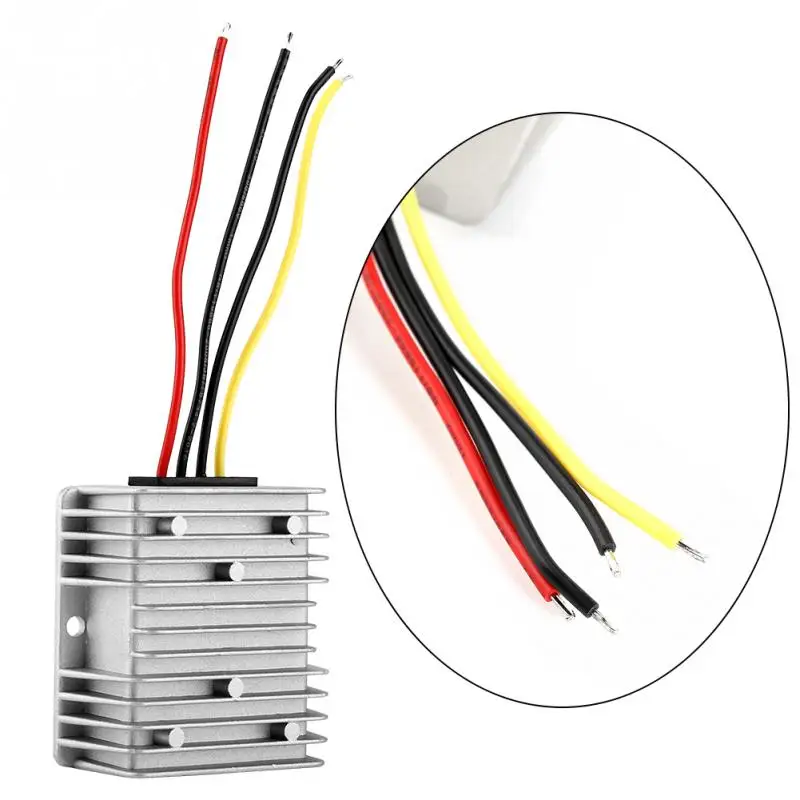 Портативный DC повышающий модуль 12V to 19V 5A 95W Высокое качество Водонепроницаемый